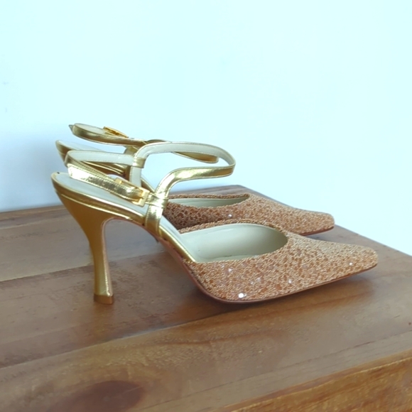 FINAL SALE 🆕🌿GIORGIO IACHINI ANKLE STRAP HEELS🌿 - Picture 8 of 14